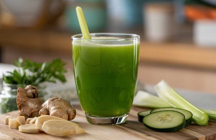 22. Jugo verde