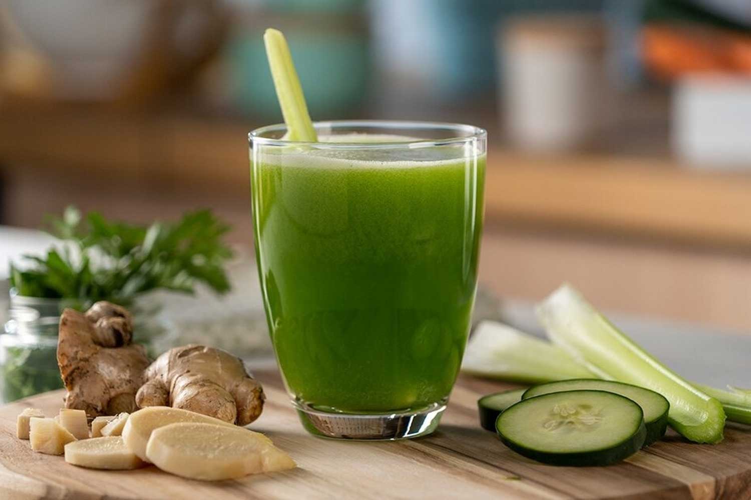 22. Jugo verde