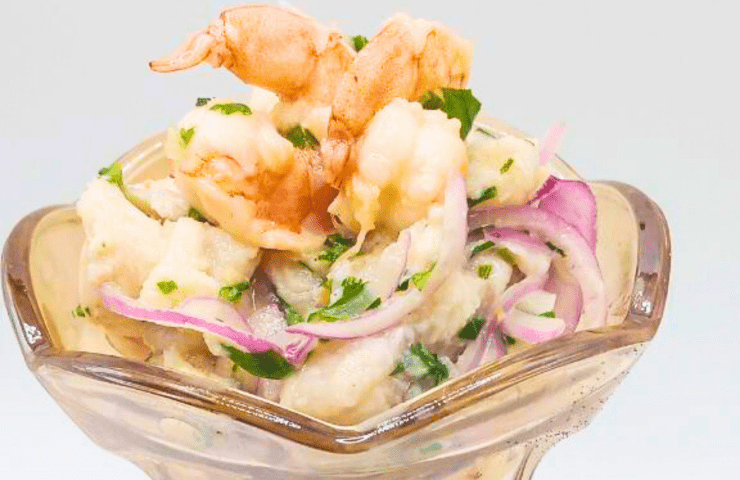 B08 Fusión marina de ceviche mixto