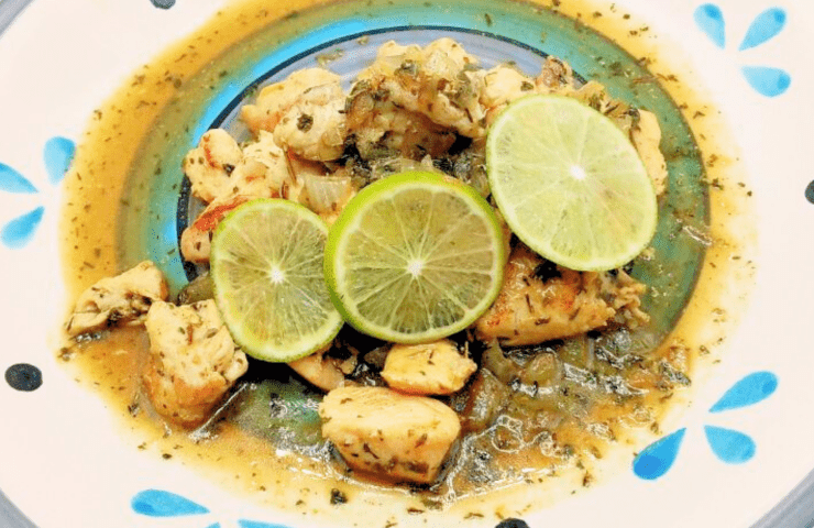 D22 Pollo al limón refrescante
