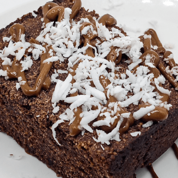 H03 Brownie paleo de chocolate intenso